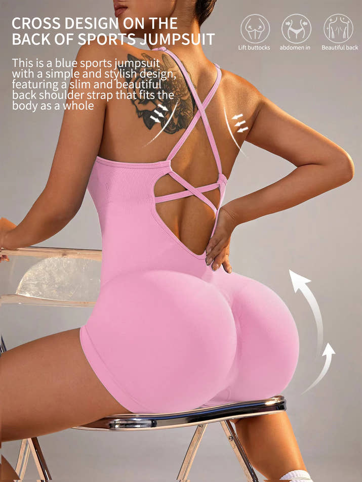Combinaison Yoga Élégante Femme™